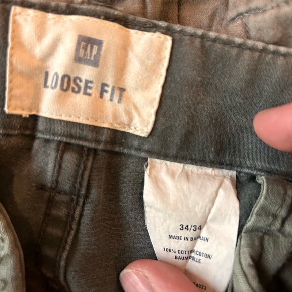 Loose Baggy Grey Gap Pants - Picture 3 of 3